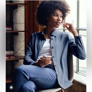 NWT Ministry of Supply Velocity Shirt Jacket Shacket Blazer Blouse- XL - $110